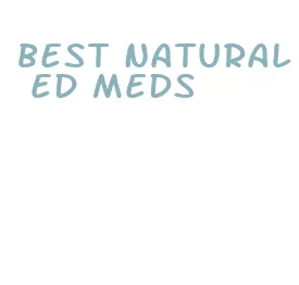 best natural ed meds
