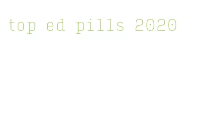 top ed pills 2020