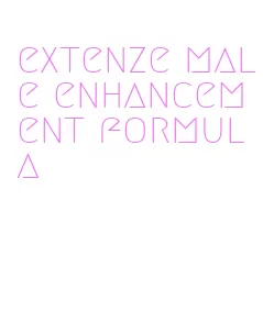 extenze male enhancement formula