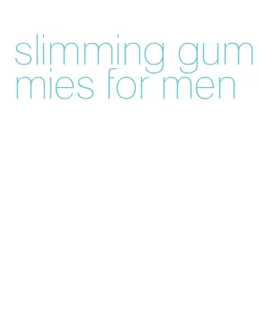 slimming gummies for men