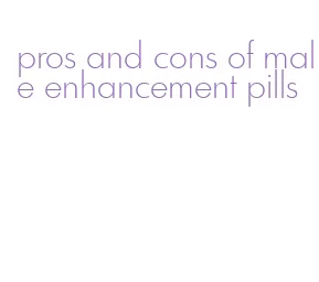 pros and cons of male enhancement pills