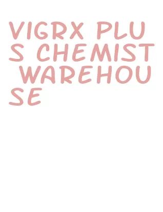 vigrx plus chemist warehouse