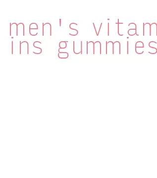 men's vitamins gummies