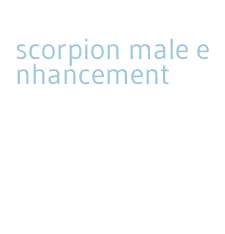 scorpion male enhancement