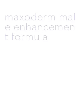 maxoderm male enhancement formula