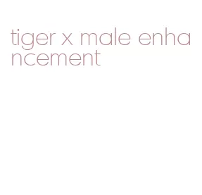tiger x male enhancement