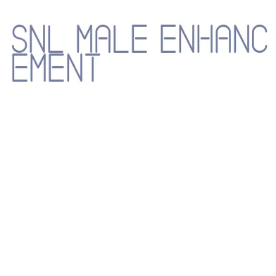 snl male enhancement