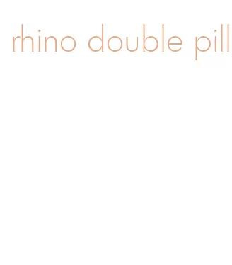 rhino double pill