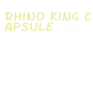 rhino king capsule