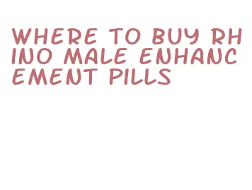 where to buy rhino male enhancement pills
