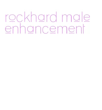 rockhard male enhancement