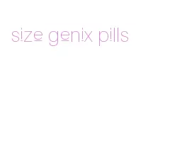size genix pills