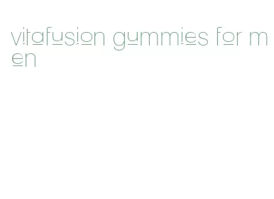 vitafusion gummies for men