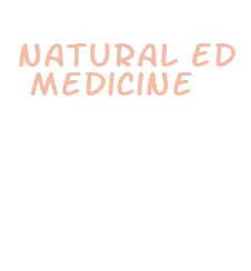natural ed medicine
