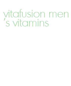 vitafusion men's vitamins