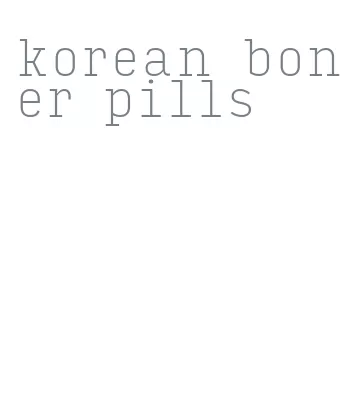 korean boner pills