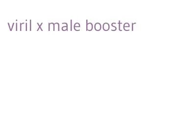 viril x male booster