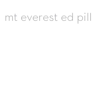 mt everest ed pill