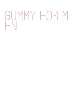 gummy for men