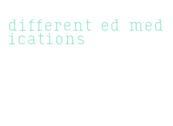 different ed medications