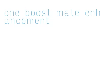 one boost male enhancement