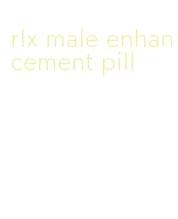 rlx male enhancement pill