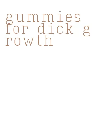 gummies for dick growth