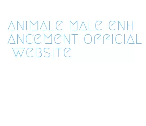 animale male enhancement official website