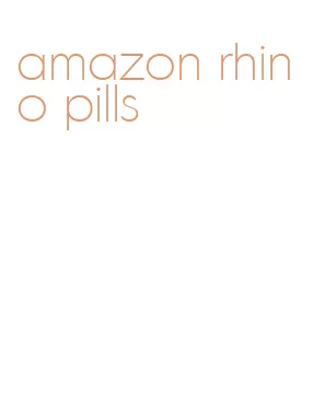 amazon rhino pills