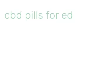 cbd pills for ed