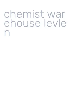 chemist warehouse levlen