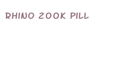 rhino 200k pill