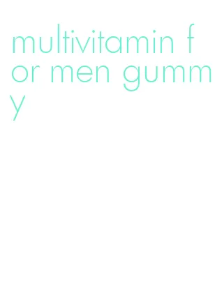 multivitamin for men gummy