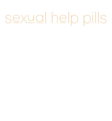 sexual help pills