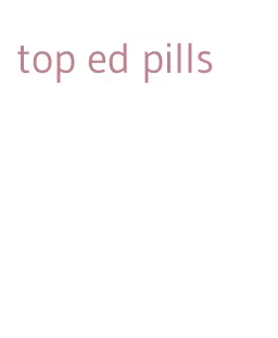 top ed pills