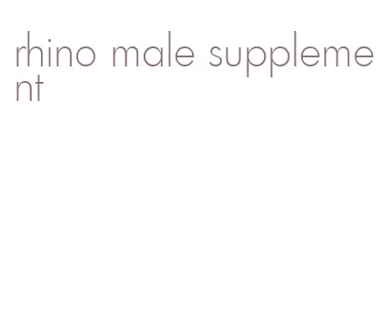 rhino male supplement