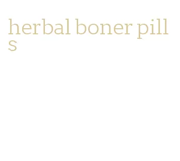 herbal boner pills