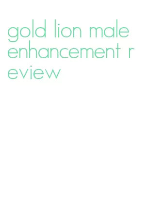gold lion male enhancement review