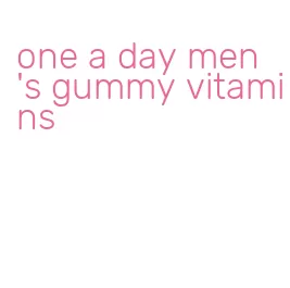 one a day men's gummy vitamins