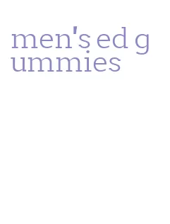 men's ed gummies