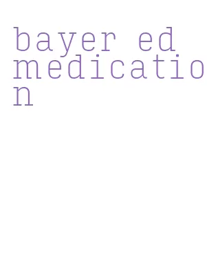 bayer ed medication